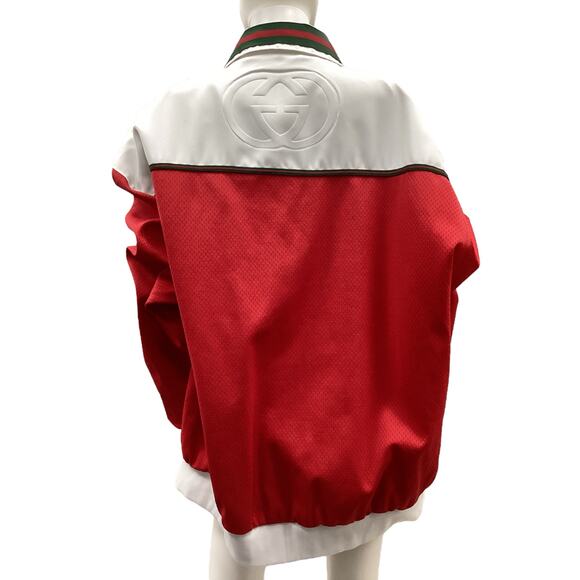 Dapper Dan VTG Authentic 90s Perforated Bomber Jacket SZ XXL - Picture 6 of 7